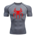 WmCompress - camisa de compressão estampada do homem aranha