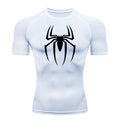 WmCompress - camisa de compressão estampada do homem aranha