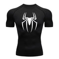 WmCompress - camisa de compressão estampada do homem aranha