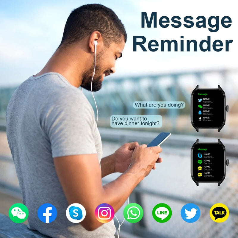 LAXASFIT - Smartwatch relogio inteligente